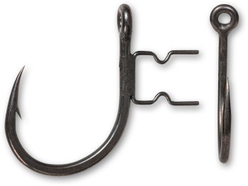 CARLIGE BLACK CAT CLAW SINGLE HOOK DG 8/0 5PCS