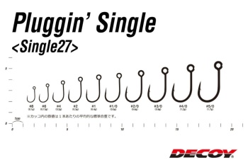 CARLIGE DECOY 27 PLUGGIN SINGLE NR.1 8BUC/PLIC - Img 4