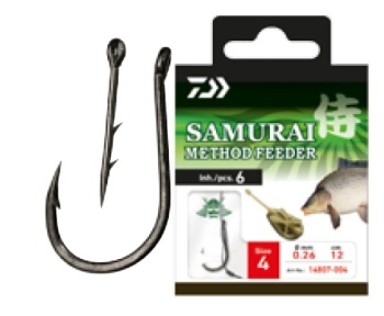CARLIGE LEGATE DAIWA SAMURAI METHOD FEEDER NR.8/6BUC