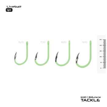 CARLIGE VAGNER HOOK LIVEBAIT GO NO 8/0, BUC/PAC 4 - Img 6