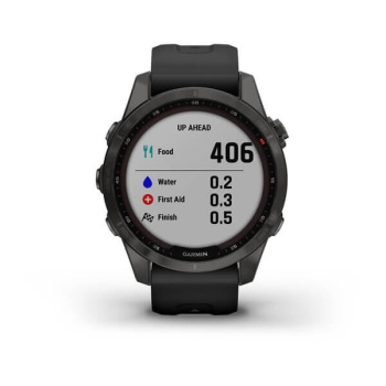 CEAS GARMIN FENIX 7S SAPPHIRE SOLAR CARBON GRAY TI / BLACK 42MM - Img 7