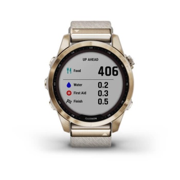 CEAS GARMIN FENIX 7S SAPPHIRE SOLAR CREAM GOLD TI / CREAM 42MM - Img 7
