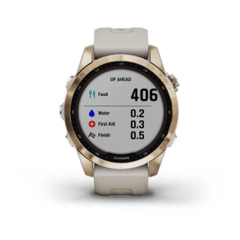 CEAS GARMIN FENIX 7S SAPPHIRE SOLAR CREAM GOLD TI / SAND 42MM - Img 7