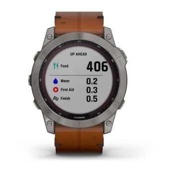 CEAS GARMIN FENIX 7X SAPPHIRE SOLAR TITAN / PIELE 51MM - Img 8