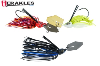 CHATTERBAIT HERAKLES AMPHIBIO 3/8oz 10.5gr Black Blue
