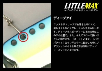 CICADA EVERGREEN LITTLE MAX HEAVY WEIGHT TUNE 5.8CM 3/4OZ 17.5GR #209 HOLOGRAM WAKASAGI - Img 3
