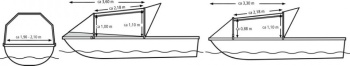 CORT PENTRU BARCA BLACK CAT BOAT CAVE II 335X220X105CM - Img 10
