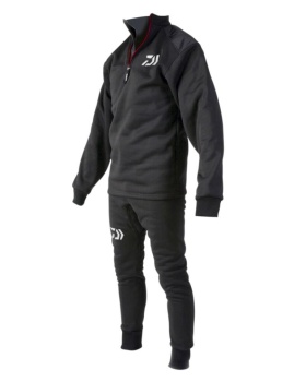 COSTUM FLEECE DAIWA BLACK/RED MAR.M