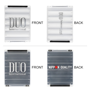 CUTIE DUO REVERSE LURE CASE 140 20.5X14.5X4CM WHITE/SILVER LOGO - Img 2