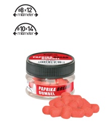 DUMBEL CARP ZOOM PAPRIKA BREAD 15GR 8X12MM
