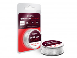ELASTIC DELPHIN POWA GUM ABSORBER CLEAR 0.6MM/4KG/10M