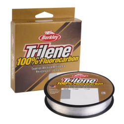 FIR BERKLEY TRILENE 100% FLUOROCARBON LEADER 50M/55YD, 0,60MM, 21,9KG/49LB CLEAR