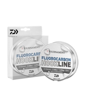 FIR DAIWA TOURNAMENT FLOUROCARBON HOOKLINE 0,185MM/2,84KG/50M