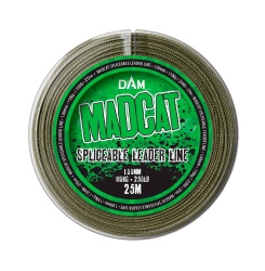 FIR MADCAT SPLICEABLE LEADER 25M 1.00MM 110KG 250LBS