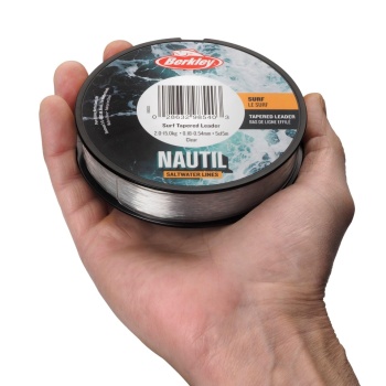 FIR MONOFILAMENT BERKLEY NAUTIL SURF MONOFILAMENT TAPERED NAUTIL SURF TAPERED LINES 200M, 0,18 - 0,54MM, 2KG CLEAR - Img 5