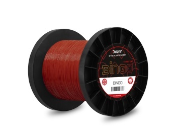 FIR MONOFILAMENT DELPHIN BINGO MATT / ROSU INCHIS 0.28MM 6.5KG 26000M