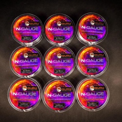 FIR MONOFILAMENT GURU N-GAUGE SUPER NATURAL CLEAR 0,10MM/1,09KG/150M