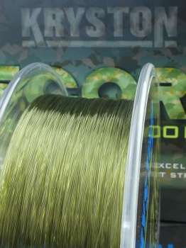 FIR MONOFILAMENT KRYSTON SCORE LONGSHOT 0.35MM 20LB 9.4KG OLIVE 1000M - Img 3