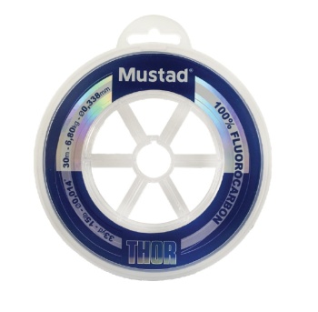 FIR MUSTAD THOR FLUOROCARBON LEADER CLEAR 058MM/18KG/30M