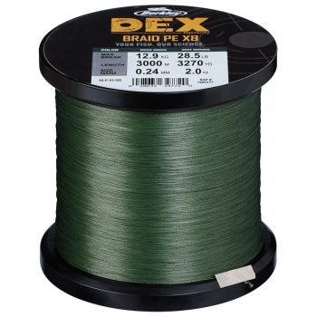 FIR TEXTIL BERKLEY DEX BRAID X8 PE GREEN 0.08MM 6.8KG 3000M - Img 2