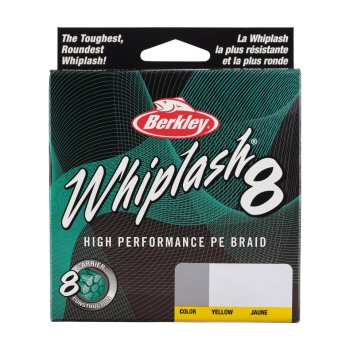 FIR TEXTIL BERKLEY WHIPLASH WHIP8 150M 0.06 NEW YELLOW - Img 2