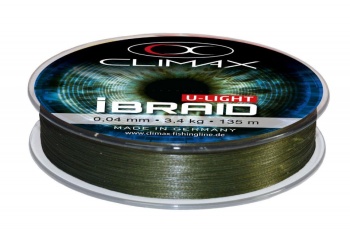 FIR TEXTIL CLIMAX IBRAID U-LIGHT FLUO PURPLE 135M 0.04MM 3.0KG - Img 2