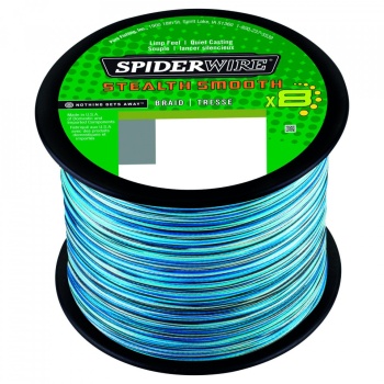 FIR TEXTIL SPIDERWIRE STEALTH X8 0.15MM 2000M 16.5KG BLUE CAMO