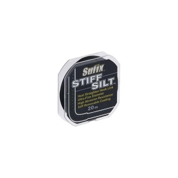 FIR TEXTIL SUFIX STIFF SILT 20M 15LB / BLACK COLOR