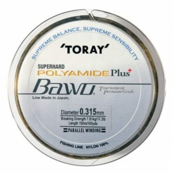 FIR TORAY BAWO POLYAMIDE PLUS OLIVE GREEN 0.175MM 150M - Img 2