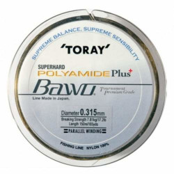 FIR TORAY BAWO POLYAMIDE PLUS OLIVE GREEN 0.195MM 150M