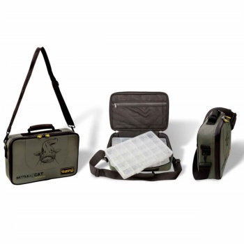 GEANTA SPINNING BLACK CAT 38X25X10CM KHAKI - Img 3