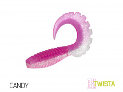 GRUB DELPHIN TWISTA UVS / 5BUC 8CM / MUDGOLD