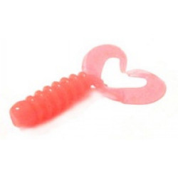 GRUB ROCK'N BAIT CULTIVA RB-1 14 GROW PINK RING TWIN TAIL