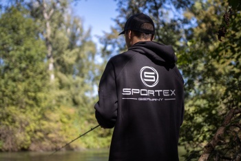 HANORAC SPORTEX HOODIE BLACK M - Img 3