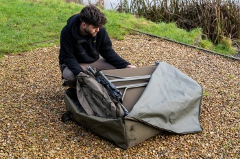 HUSA PAT AVID CARP RVS BEDCHAIR BAG - XL 105X90X31CM - Img 2