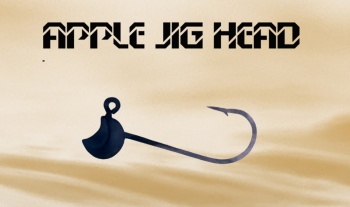JIG HERAKLES APPLE JIG HEAD 6 0.8gr Matt Black