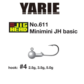 JIG YARIE JESPA 611 MINI BASIC 4 2.5GR 5BUC/PLIC