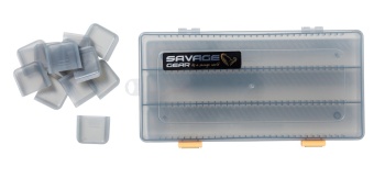 KIT CUTIE SAVAGE GEAR PT.ACCESORII SMOKE 23X11X3.5CM 2PCS - Img 5