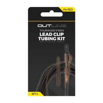 KIT MONTURA PLUMB PIERDUT AVID CARP OUTLINE LEAD CLIP TUNGSTEN TUBING KIT 3BUC/SET