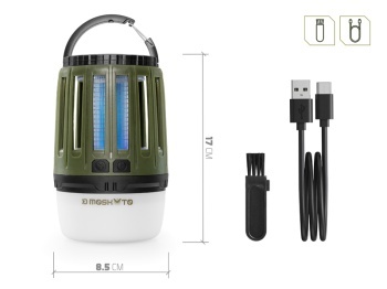 LAMPA CAMPING DELPHIN MOSKYTO 3W / 140LM / 2600MAH - Img 8