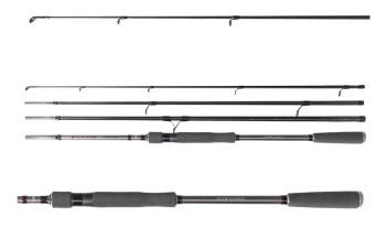 LANSETA DAIWA FUEGO PREDATOR TRAVEL SPIN FAST 2.40M / 15-50G 4BUC