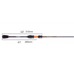 LANSETA SAKURA TSUBAREA 1.98M 0.5-7gr