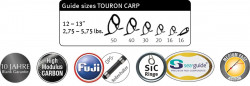 LANSETA SPORTEX TOURON CARP 3.66M 3.25LBS 4BUC