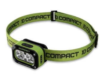 LANTERNA FRONTALA DELPHIN COMPACT 3W / 120LM / 1200MAH