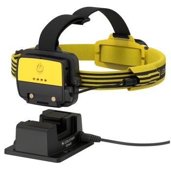 LANTERNA LEDLENSER CAP REINCARCABILA EXH6R YELLOW 250LM+ACUM+USB - Img 4