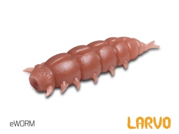 LARVA ARTIFICIALA DELPHIN LARVO CHEESE / 15 BUC 3CM / EWORM - Img 5