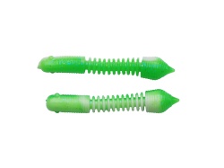 LARVA BERKLEY POWERBAIT POWER PILLAR 55MM SPRING GREEN / WHITE