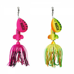 LINGURA LINGURITA ROTATIVA MADCAT A-STATIC SCREAMING SPINNER 65GR FIRETIGER UV