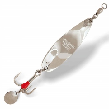 LINGURITA OSCILANTA BLACK CAT BATTLE RIVER SPOON 60G 9CM SILVER