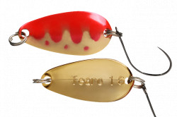 LINGURITA OSCILANTA JACKALL TEARO 2.2CM 1.3G RED&GOLD YAMAME